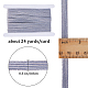 24 ярд плоского нейлонового эластичного шнура/ленты EC-GF0001-36B-01-2