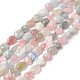 Chapelets de perles en morganite naturelle G-O186-B-03-1