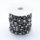Chaînes de perles avec zircone cubique facettée manuelles CHC-L036-06B-2