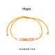 Glass Seed Link Bracelet BJEW-JB08894-04-2