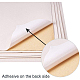 Benecreat 20 pz velluto (avorio) tessuto adesivo retro adesivo feltro foglio a4 (21 cm x 30 cm / 8.3