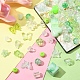 Opaque & Transparent Acrylic Beads MACR-YW0002-01D-4