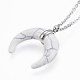 304 Stainless Steel Pendant Necklaces NJEW-H468-04-3