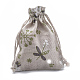 Polycotton(Polyester Cotton) Packing Pouches Drawstring Bags ABAG-T006-A07-2