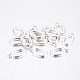 Rack Plated Zinc Alloy Number Charms X-PALLOY-A062-0S-NR-1