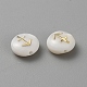 5шт натуральные пресноводные бусины из ракушек BSHE-TAC0004-01K-2