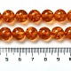 Brins de perles d'ambre imitation résine RESI-Z017-01C-4