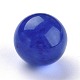 Perles de verre de pierre de pastèque bleu X-G-L564-004-B05-2