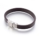 Microfiber Leather Cord Bracelets BJEW-L635-01A-M-3