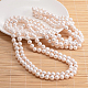 Perline perla naturale Collana NJEW-P126-B-11-1