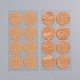 Etiquetas adhesivas de corcho de forma redonda DIY-WH0163-93D-2