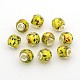 Faceted Large Hole Rondelle Resin European Beads RPDL-L003-151-2
