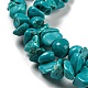 Natural Howlite Beads Strands G-C084-F09-01-4