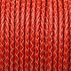 Экологически чистый плетеный кожаный шнур WL-E018-3mm-13-2