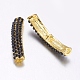 Alloy Curved Tube Beads PALLOY-K047-05-LF-2