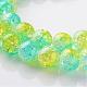 Crackle Glass Round Bead Strands CCG-M001-M-10mm-2