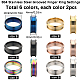 SUNNYCLUE 12Pcs 6 Colors 304 Stainless Steel Grooved Finger Ring Settings RJEW-SC0001-01C-2