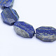 Chapelets de perles en lapis-lazuli naturel G-F530-01-28x18mm-3