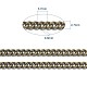 Brass Twisted Chains CHC-S096-AB-NF-6