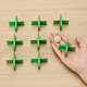 プラスチックデッキスペーサー  グリーン  5.6x5.45x2.3cm&nbsp;TOOL-WH0001-81-3