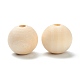 Natural Unfinished Wood Beads WOOD-XCP0001-19A-2