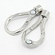 Platinum Plated Alloy Magnetic Clasps PALLOY-N0049-08P-NF-2