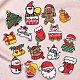Christmas Theme Computerized Embroidery Cloth Self Adhesive Patches XMAS-PW0001-095S-1