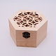 Aufbewahrungsbox aus Holz CON-WH0076-50-2