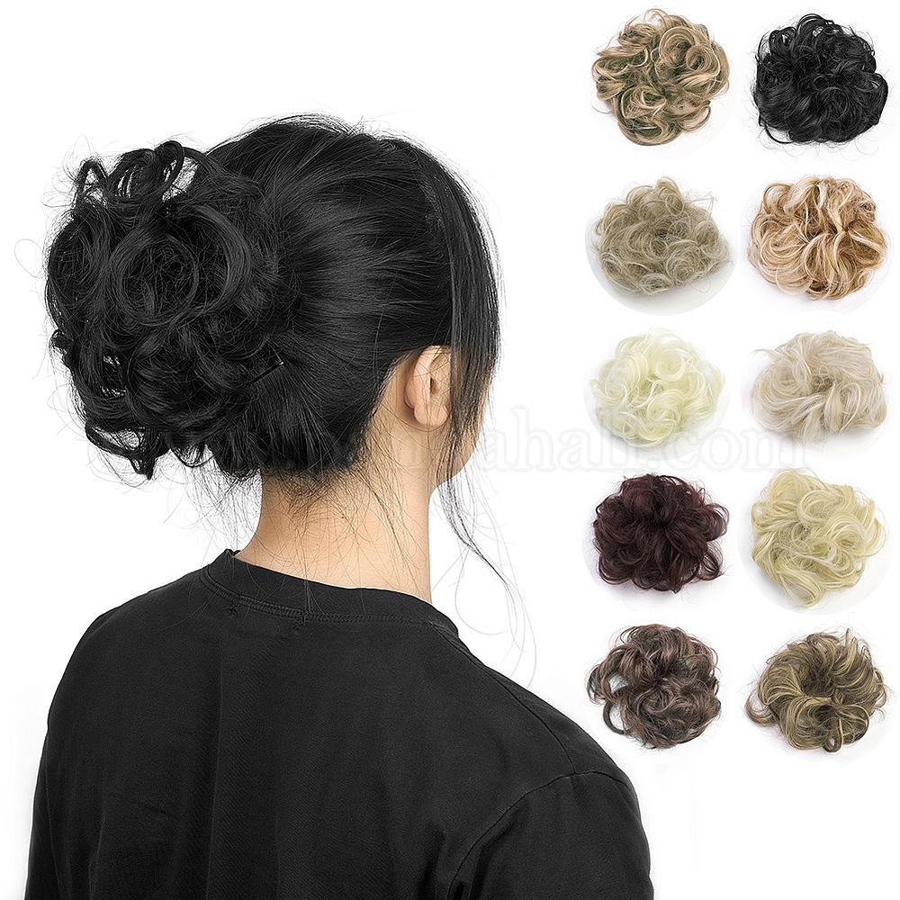 Wholesale Synthetic Hair Bun Extensions