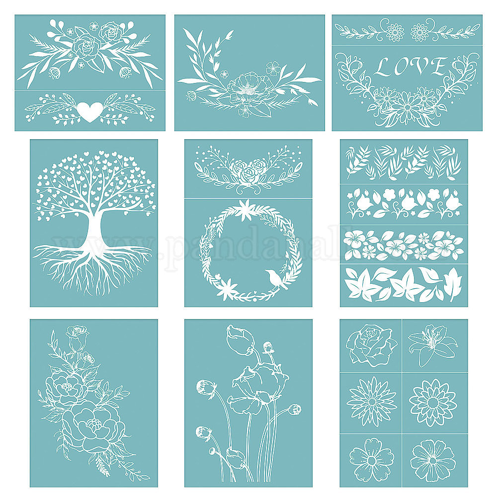 Shop Olycraft SelfAdhesive Silk Screen Printing Stencil for Jewelry