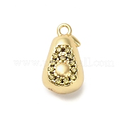 Латунные микро проложить кубического циркония подвески KK-L229-001G-09