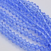 Двойной конус бисер пряди EGLA-P016-3mm-04