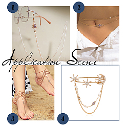 16 шт. 8 стильных латунных подвески-коннекторы с кубическим цирконием&nbsp;KK-GA0001-29