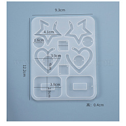 Силиконовые Молды для кулонов и ссылок смешанной Молды DIY-K031-05