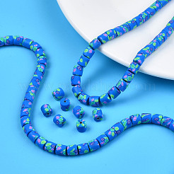 Chapelets de perle en pâte polymère manuel&nbsp;CLAY-T020-10F