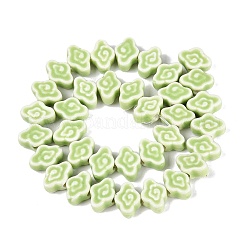 Abalorios de porcelana hechas a mano&nbsp;PORC-Q008-09E