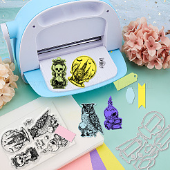 1 шт. трафареты для резки из углеродистой стали на тему магии Хэллоуина DIY-GL0004-79