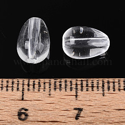 Выпечка расписные прозрачные стеклянные бусины&nbsp;DGLA-N014-10M