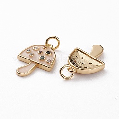 Латунные подвески из микро-паве&nbsp;LS-KK-C100-09G