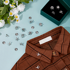 16 шт. броши в виде самолета JEWB-FH0002-34