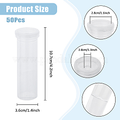 1 пакет пластиковых пробирок AJEW-FH0004-90