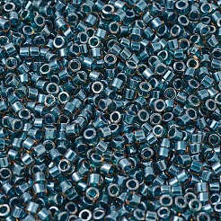 MIYUKIデリカビーズ  シリンダー  日本製シードビーズ  11/0  （db0921)輝く青い裏地トパーズ  1.3x1.6mm  穴：0.8mm  約10000個/袋  50 G /袋&nbsp;SEED-X0054-DB0921