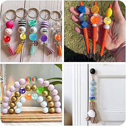 Kit per la creazione di collane di bracciali color caramello fai da te&nbsp;MACR-CJC0001-12P-01