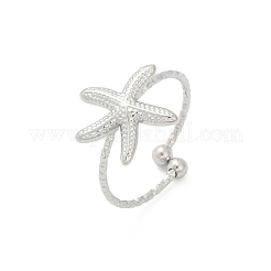 Offene Manschettenringe aus Edelstahl 304&nbsp;RJEW-D306-02P