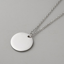 Подвески из нержавеющей стали 304&nbsp;NJEW-WH0020-24P