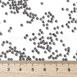 TOHOラウンドシードビーズ  日本製シードビーズ  （344)内側カラークリスタル/ブラック  11/0  2.2mm  穴：0.8mm  約1110PCS /ボトル  10 G /ボトル&nbsp;SEED-JPTR11-0344