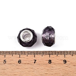 Perle di vetro trasparente europei&nbsp;GPDL-N004-D14mm-B16