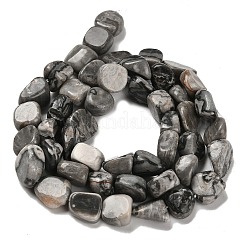 Натуральная карта каменные бусы пряди G-P497-01E-58