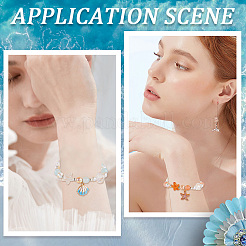 DIY-Armband-Sets zum Basteln mit Seesternen&nbsp;DIY-SC0028-40