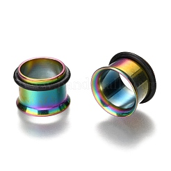 316 хирургическая нержавеющая сталь винт ушные калибры плоть туннели заглушки X-STAS-YWC0001-01C-M